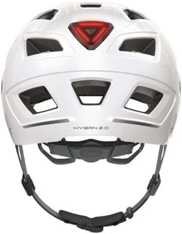 White Hyban MIPS Urban LED Helmet — photo 3