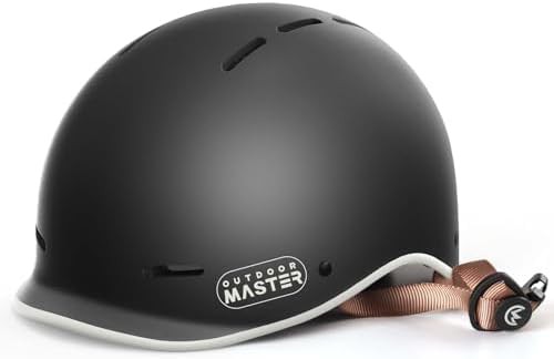 Adjustable safety certified adult bike helmet