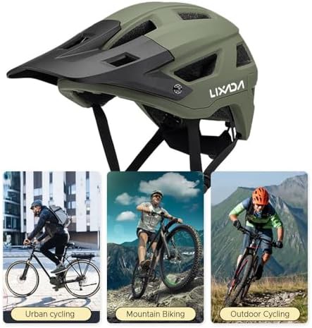 Mountain Bike Helmet with Removable Visor — photo 3