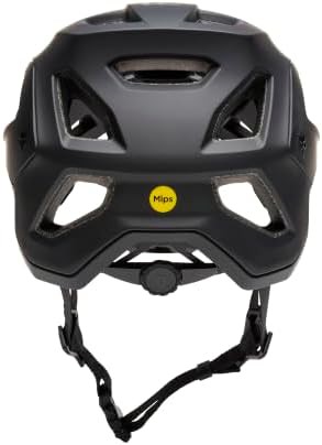 Speedframe mountain bike helmet in solid black — photo 4