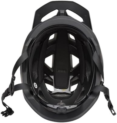 Speedframe mountain bike helmet in solid black — photo 5