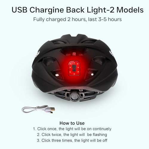 Urban scooter helmet with detachable rear taillight — photo 4