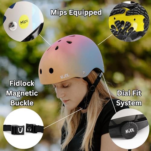 Youth MIPS Cycling Helmet in Sherbert — photo 3