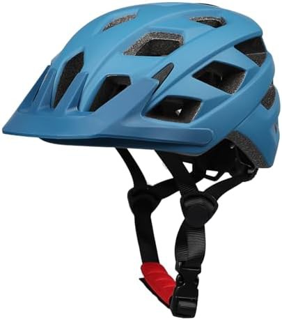Medium kids bike helmet with visor