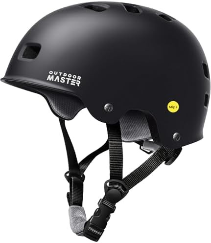 Lightweight ventilated MIPS multi-sport helmet