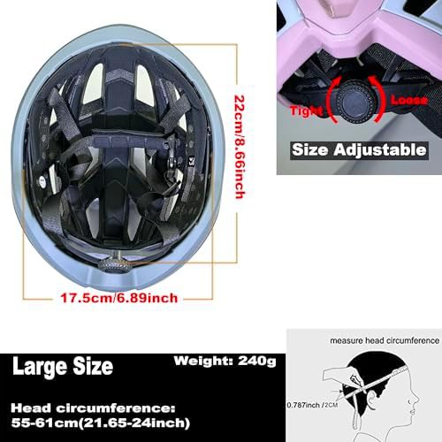 Adjustable Road Cycling Helmet in Gray — photo 4