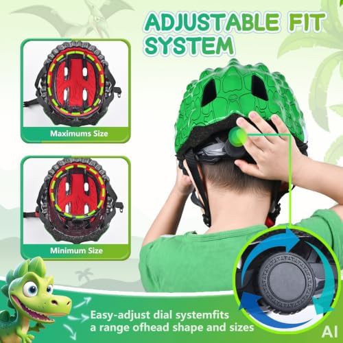 Kids bike helmet and protective gear set — photo 3