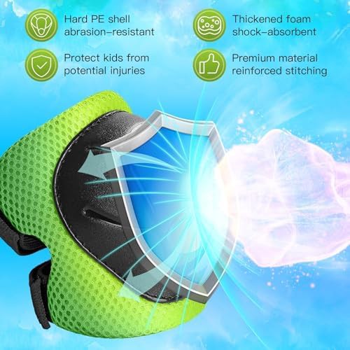 Kids bike helmet and protective gear set — photo 4