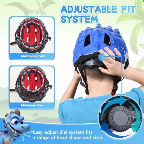 Toddler 3D adjustable lightweight cycling helmet — photo 4