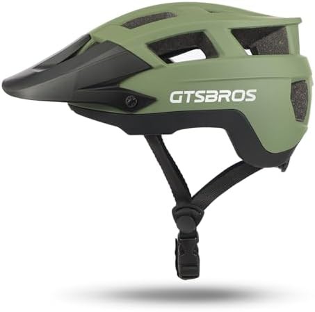 Dual Shell Mountain Bike Helmet with Visor