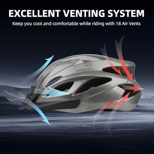 Titanium airflow unisex bicycle helmet — photo 4