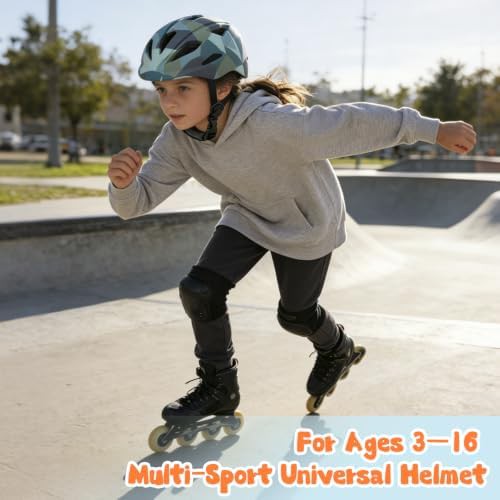Green Kids and Youth Scooter Helmet — photo 4