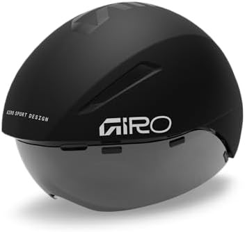 Matte black Aerohead medium time trial helmet