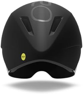 Matte black Aerohead medium time trial helmet — photo 4