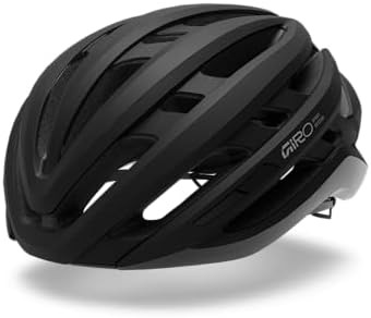 Matte black medium agilis mips cycling helmet