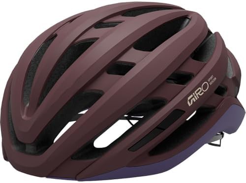 Matte dark maroon medium agilis cycling helmet