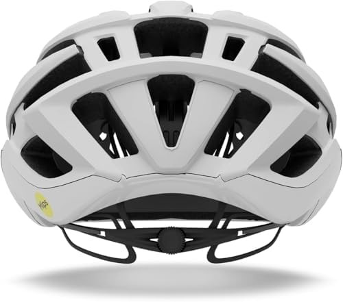 Matte white small agilis mips cycling helmet — photo 4