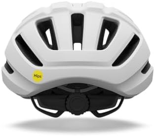 Matte white Isode universal adult bicycle helmet — photo 4