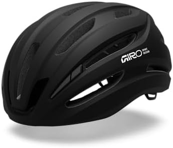 Matte black Isode universal adult bicycle helmet