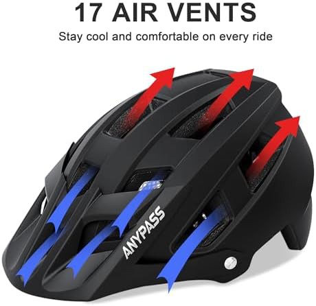 Lightweight Mountain Bike Helmet with Removable Visor — photo 4